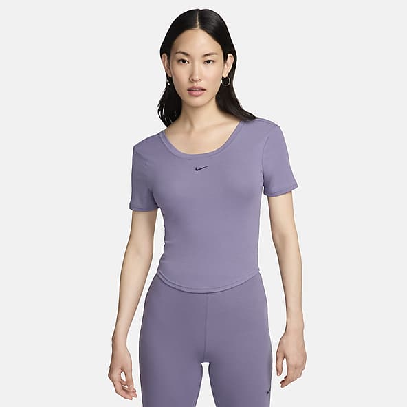 高感度ショップで2023年売れたブランド パープル レディース NIKE公式】 トップス Tシャツ【ナイキ & ウォーキング・ランニングウェア